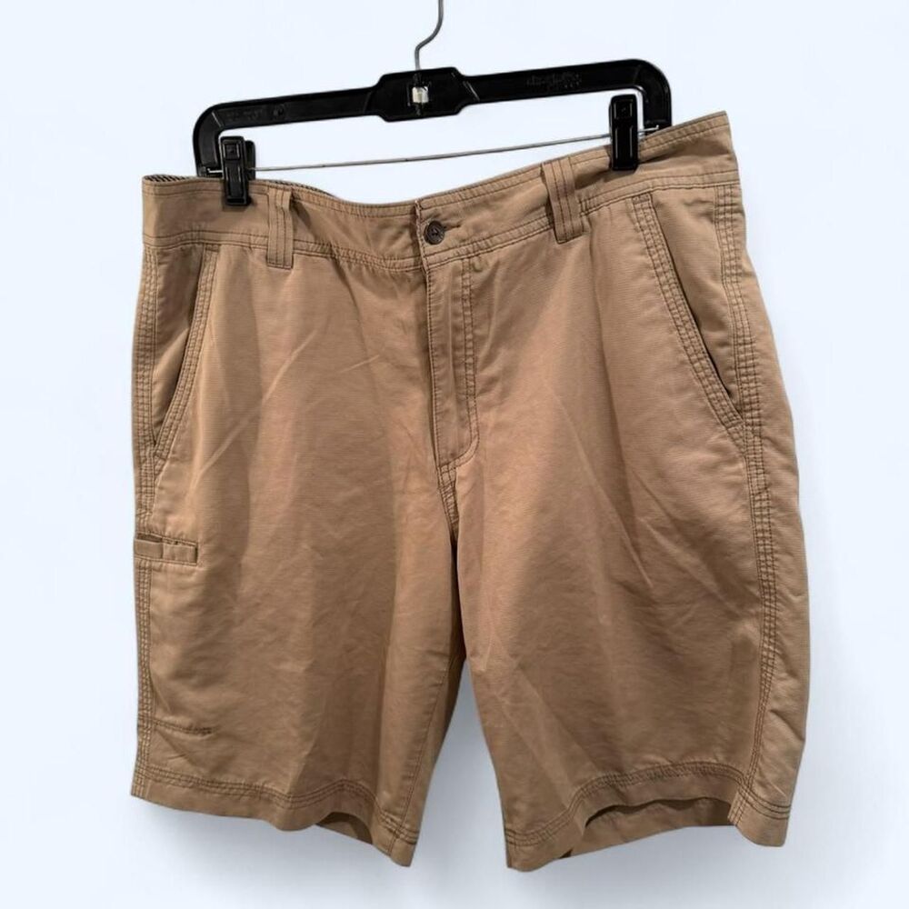 Royal-robbins Men's Tan and Cream Shorts